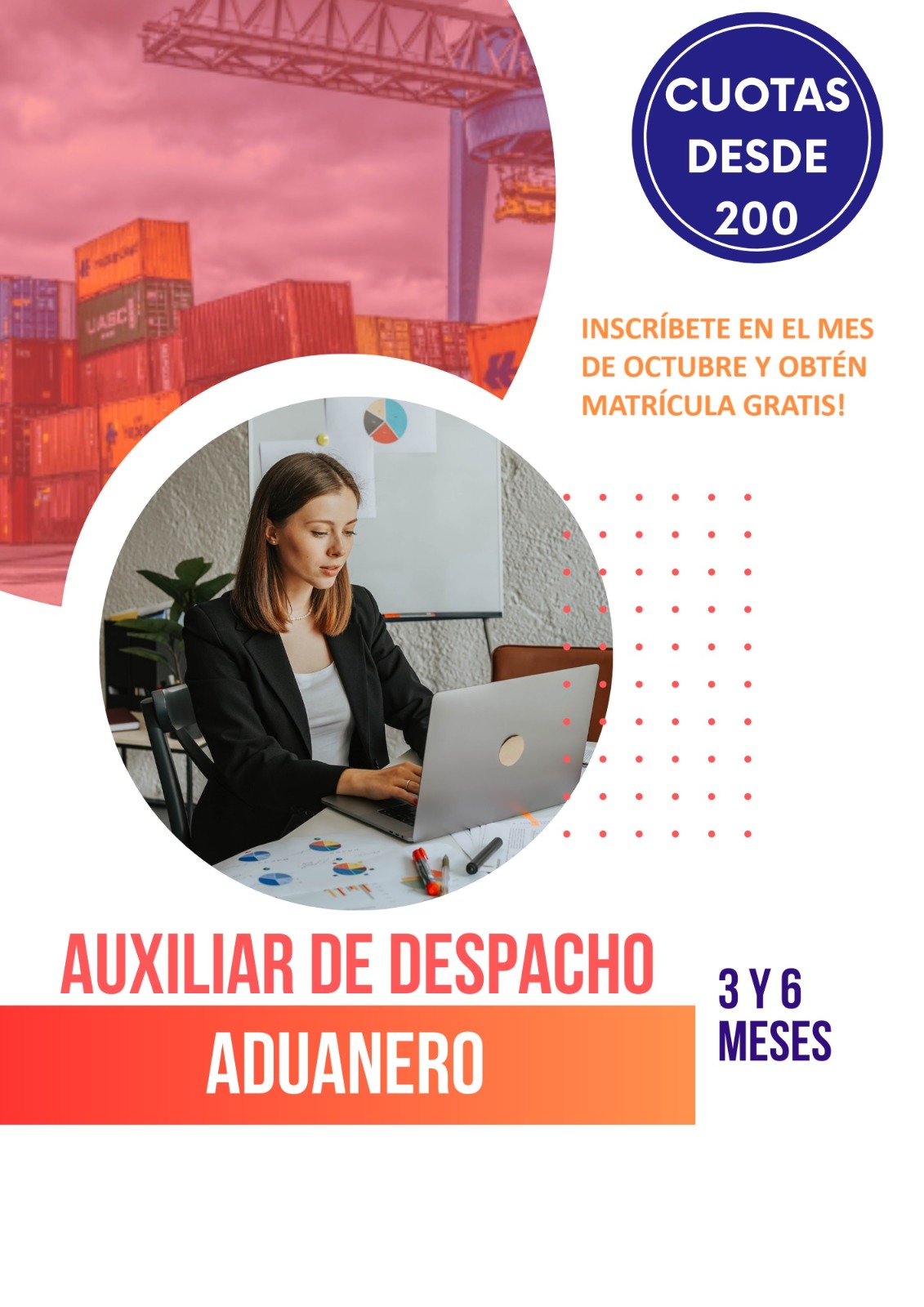 CURSO AUXILIAR DE DESPACHO ADUANERO